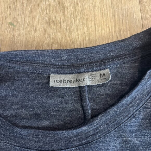 Icebreaker ZoneKnit Merino Wool Long Sleeve Tee (Men’s M) - Picture 2 of 6